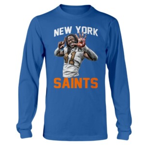 Alvin Kamara - NEW YORK SAINTS SHIRT New Orleans Saints - New York Islanders - Bruce Cassidy