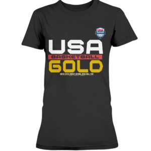 2020 Summer Olympics women's USA Basketball Gold Medal T-Shirt