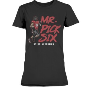 MR. PICK SIX SHIRT JAYLIN ALDERMAN Louisville Cardinals football