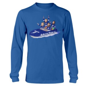 BACK 2 BACK BOAT SHIRT Patrick Maroon Nikita Kucherov Steven Stamkos Victor Hedman Tampa Bay Lightning 2021 Stanley Cup Champions