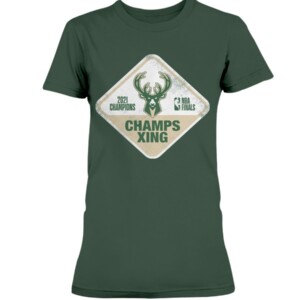 2021 Finals Champions Champs Xing T-Shirt Milwaukee Bucks 2021 NBA Finals Champions