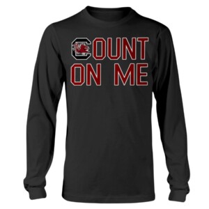 COUNT ON ME SHIRT South Carolina Gamecocks Nick Muse