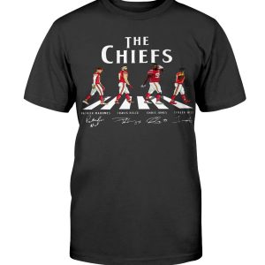Kansas City Chiefs The Chiefs Abbey Road Signatures Shirt Kansas City Chiefs 2020 AFC Champions T-Shirt Super Bowl 2021 LV Champions