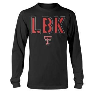 LBK SHIRT Texas Tech Red Raiders football