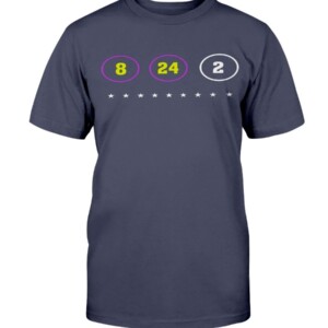 8 - 24 -2 Shirt Warriors honor Kobe Bryant - Gigi