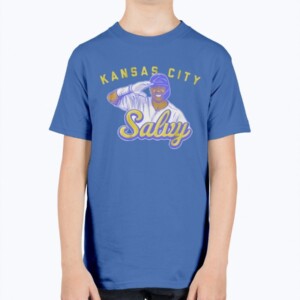 KANSAS CITY SALVY SALUTE SHIRT Salvador Perez - Kansas City Royals