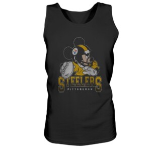 QB T-Shirt Pittsburgh Steelers - Mickey Mouse - Disney