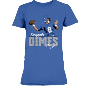 DROPPIN' DIMES SHIRT DANIEL JONES New York Giants