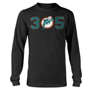 305 T-Shirt Miami Dolphins