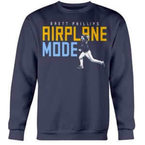 AIRPLANE MODE SHIRT BRETT PHILLIPS Tampa Bay Rays