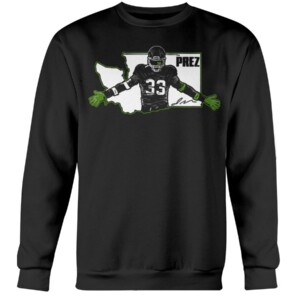 THE PREZ SHIRT JAMAL ADAMS Seattle Seahawks
