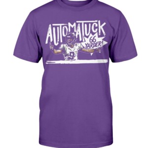AUTOMATUCK 66 YARDER SHIRT JUSTIN TUCKER Baltimore Ravens