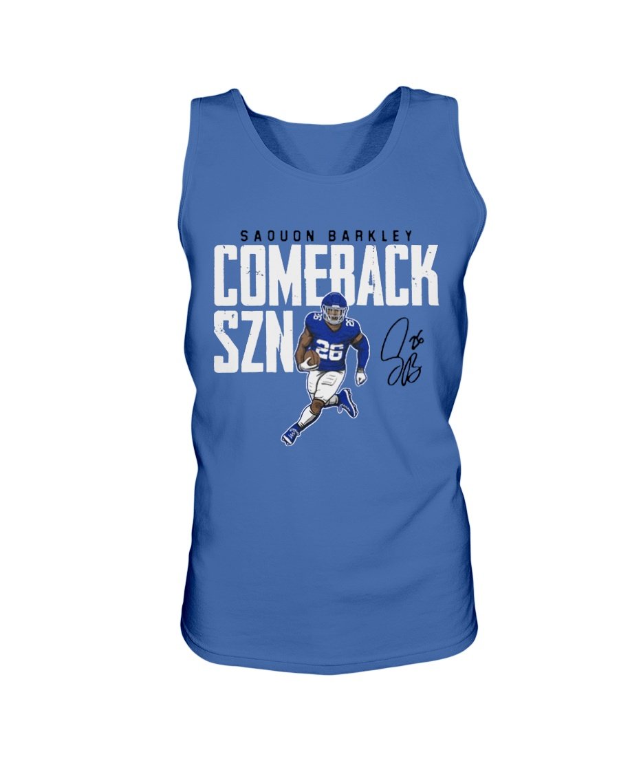 regular_46144e02-7483-43b8-bd24-dc462cfbd2b1 COMEBACK SZN SHIRT SAQUON BARKLEY New York Giants