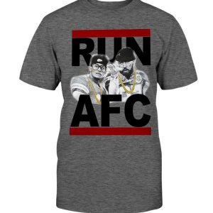 RUN AFC SHIRT Patrick Mahomes and Travis Kelce - Kansas City Chiefs