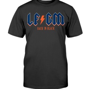 LFGM - BACK IN BLACK SHIRT New York Mets ACDC Rock Band