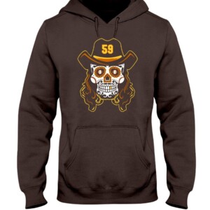 CP59 SUGAR SKULL SHIRT CHRIS PADDACK San Diego Padres