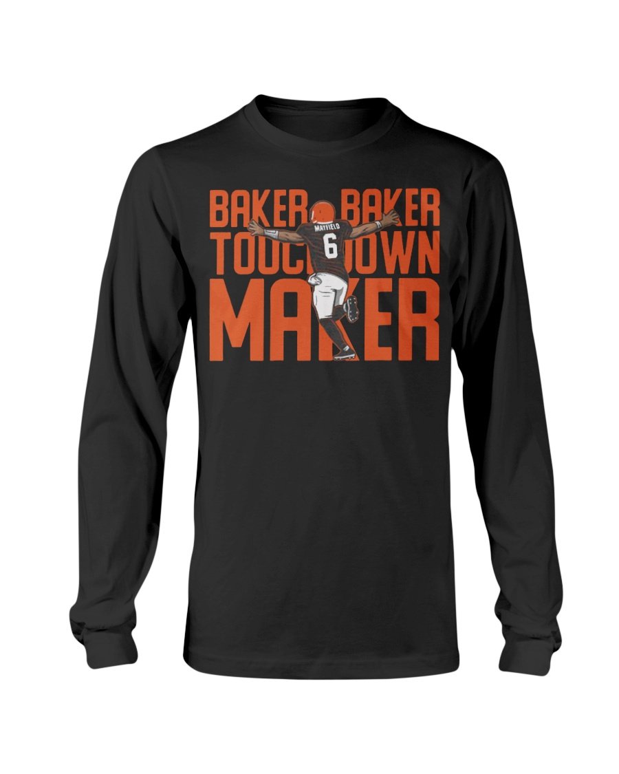 regular_48bd2a0d-08a5-4312-be6a-e141f3852c77 BAKER BAKER TOUCHDOWN MAKER SHIRT Baker Mayfield Cleveland Browns
