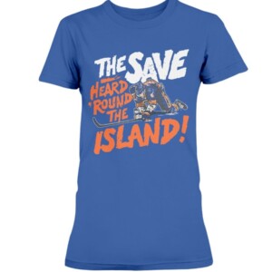 THE SAVE HEARD 'ROUND THE ISLAND SHIRT Ryan Pulock New York Islanders