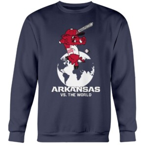ARKANSAS VS THE WORLD SHIRT Arkansas Razorback Baseball