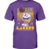 Pacman High Score Lakers Shirt Funny Pacman - Los Angeles Lakers