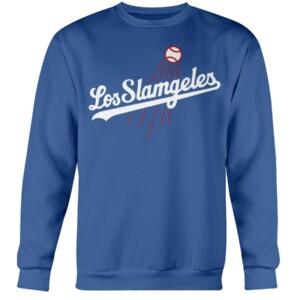 LOS SLAMGELES SHIRT Los Angeles Dodgers Slam Diego San Diego Padres