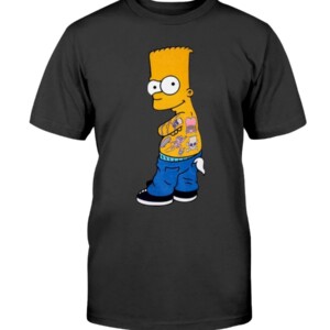 El Bart Shirt Bart Simpson El regreso del culichi Los Angeles Dodgers Julio Urías