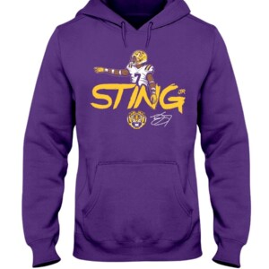 STING JR SHIRT Derek Stingley Jr LSU Tigers Football