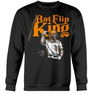 BAT FLIP KING SHIRT DREW GILBERT Tennessee Volunteers Baseball