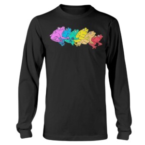 RAINBOW GAY FROG T-SHIRT LGBT