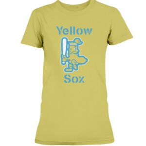 YELLOW SOX SHIRT 2021 City Connect Wordmark Boston Red Sox
