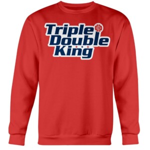 TRIPLE DOUBLE KING SHIRT Washington Wizards 182 triple-doubles and counting