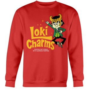 Loki Charms Shirt Frosted oat cereal with GLORIOUS PURPOSE Loki Marvel 2021 Tom Hiddleston