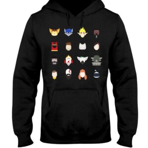 Character Icons T-Shirt PlayStation Studios Character Icons
