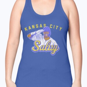 KANSAS CITY SALVY SALUTE SHIRT Salvador Perez - Kansas City Royals