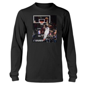 John Collins Dunking On Joel Embiid Shirt Atlanta Hawks
