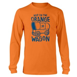 HOP ON THE ORANGE WAGON SHIRT Houston Astros