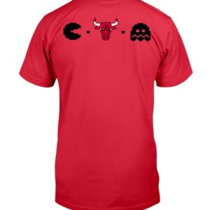 Pacman High Score Bulls Shirt Funny Pacman - Chicago Bulls