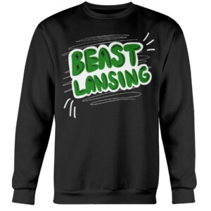 MSU BEAST LANSING CROPPED SHIRT Michigan State Spartans football