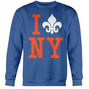 I LOVE NEW YORK SAINTS SHIRT New Orleans Saints - New York Islanders