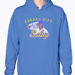 KANSAS CITY SALVY SALUTE SHIRT Salvador Perez - Kansas City Royals