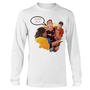SUNS IN 4 White SHIRT Phoenix Suns Devin Booker Nick McKellar