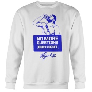 NO MORE QUESTIONS SHIRT BUD LIGHT NIKITA KUCHEROV Tampa Bay Lightning Tampa Bay Lightning Championship