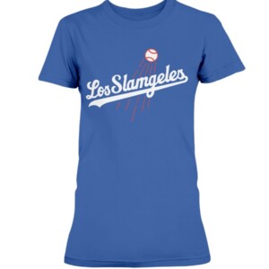 LOS SLAMGELES SHIRT Los Angeles Dodgers Slam Diego San Diego Padres