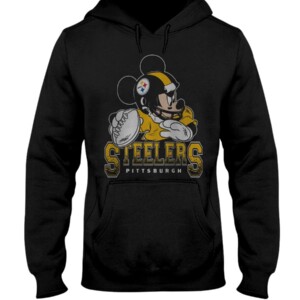 QB T-Shirt Pittsburgh Steelers - Mickey Mouse - Disney