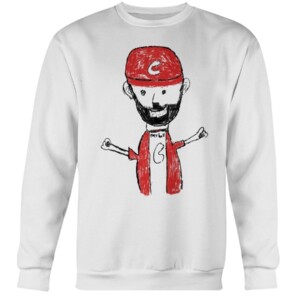 CASTELLANOS ILLUSTRATION SHIRT NICK CASTELLANOS LIAM CASTELLANOS Cincinnati Reds