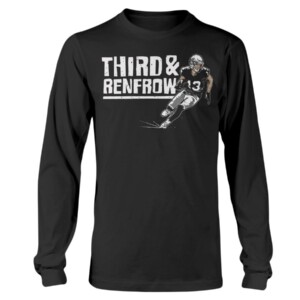 THIRD AND RENFROW SHIRT HUNTER RENFROW Oakland Raiders
