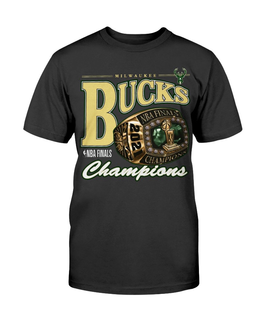 regular_5c0dfb4a-3fef-4fe7-9fbc-41eabc7bc147 Big & Tall Ring Bling T-Shirt Milwaukee Bucks 2021 NBA Finals Champions