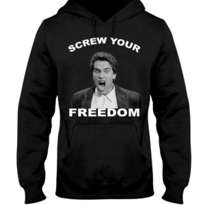 Screw Your Freedom Shirt Schwarzenegger calls out anti-vaxxers