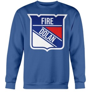 FIRE DOLAN SHIRT TEXAS RANGERS - James L. Dolan
