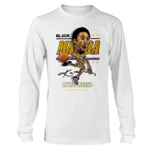 BLACK MAMBA - LIVING LEGEND SHIRT Kobe Bryant Los Angeles Lakers Cameron Thomas